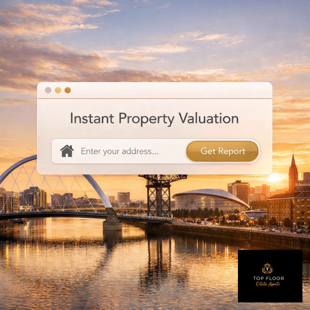 Top Floor Estate Agents Facebook ad: Check Your House Value