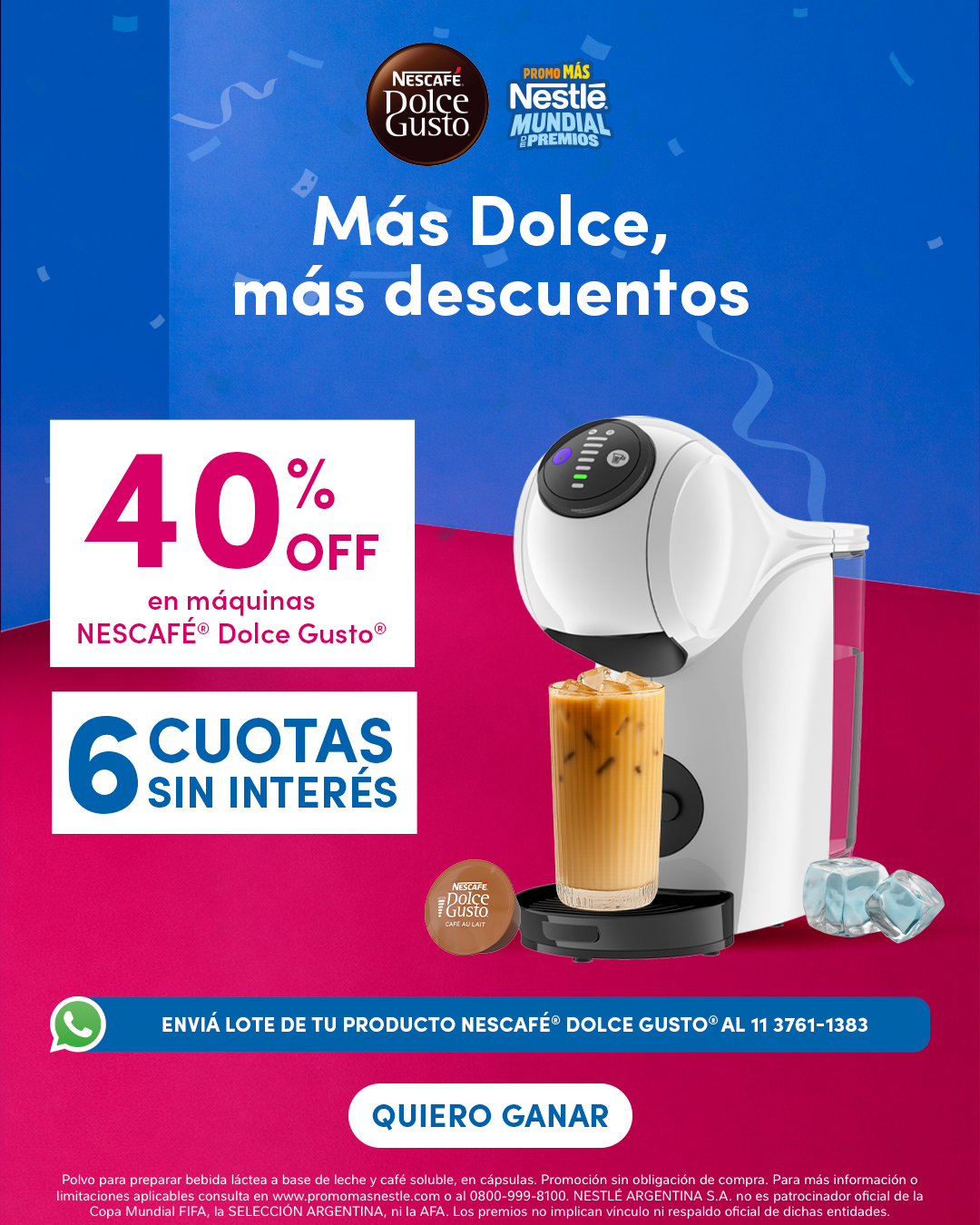 NESCAFÉ Dolce Gusto Argentina Facebook ad