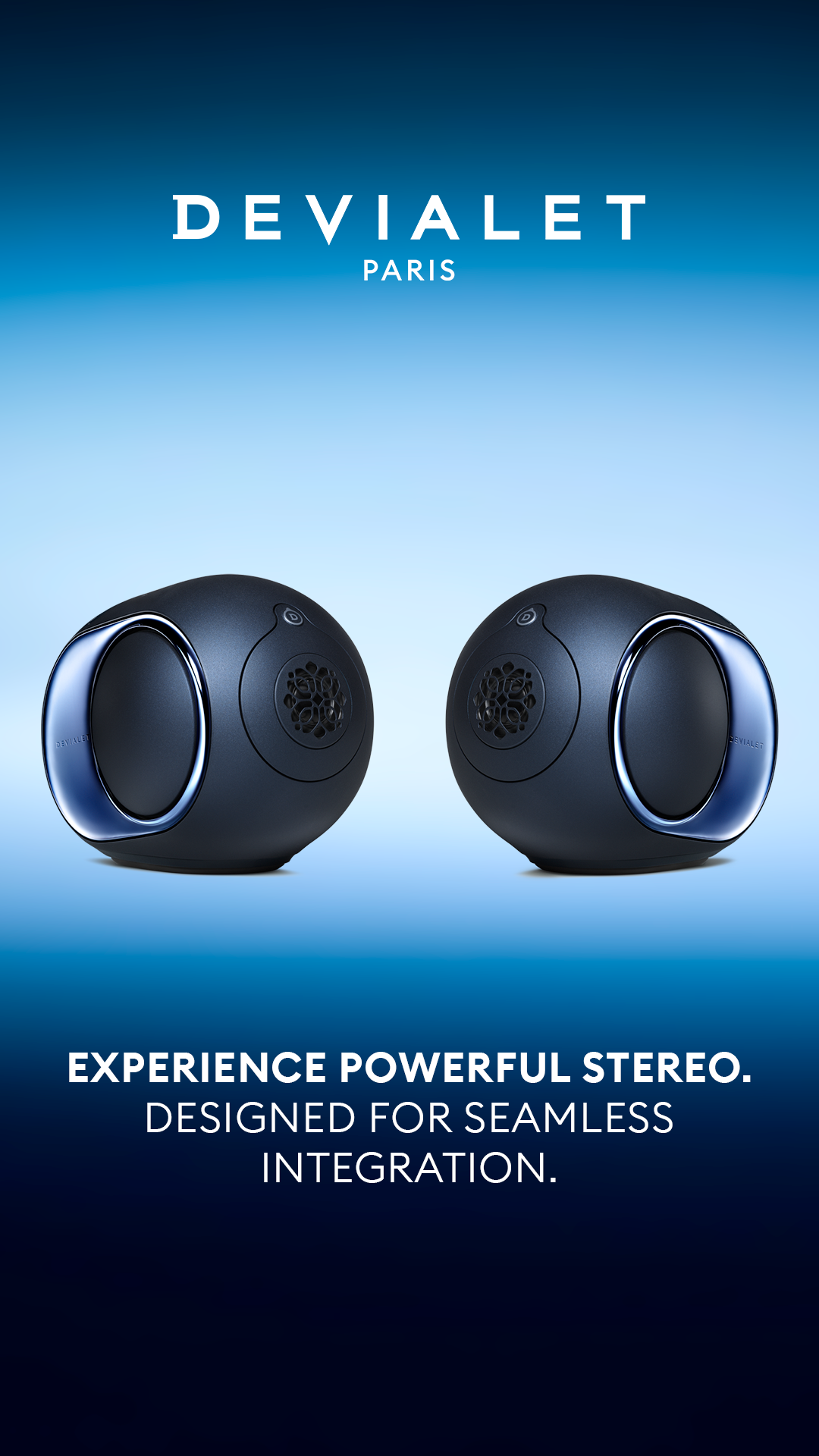 Devialet Facebook ad: Stereo That Transforms Your Room