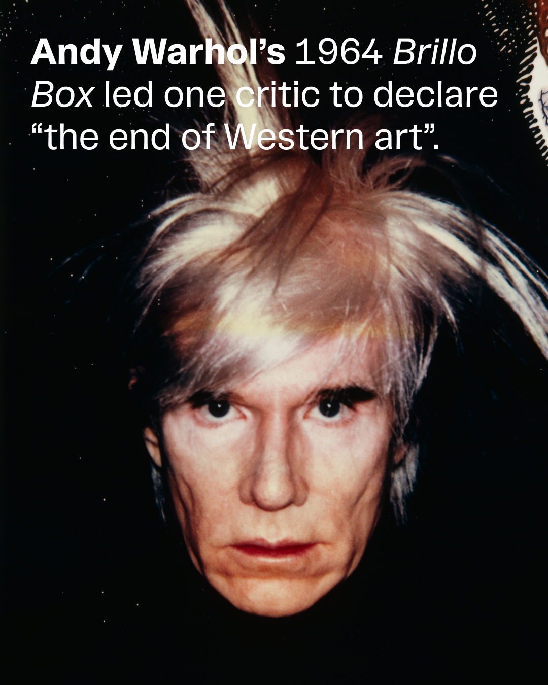 The Andy Warhol Foundation for the Visual Arts Facebook ad