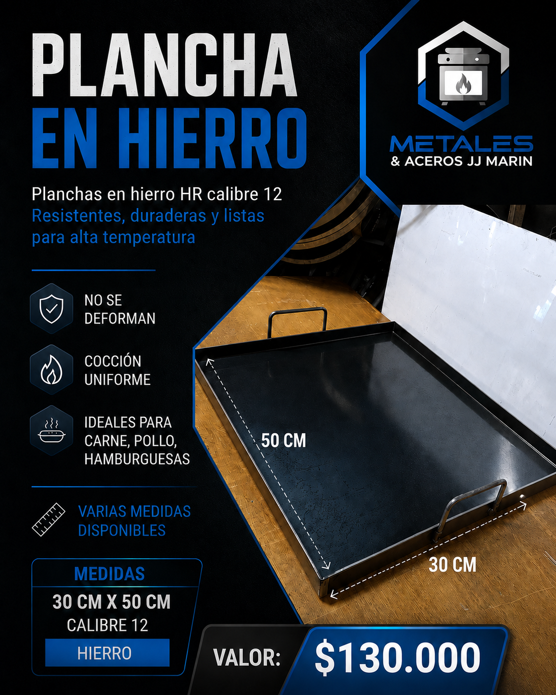 Metales&Aceros JC MARIN Facebook ad: COMPRA AQUI
