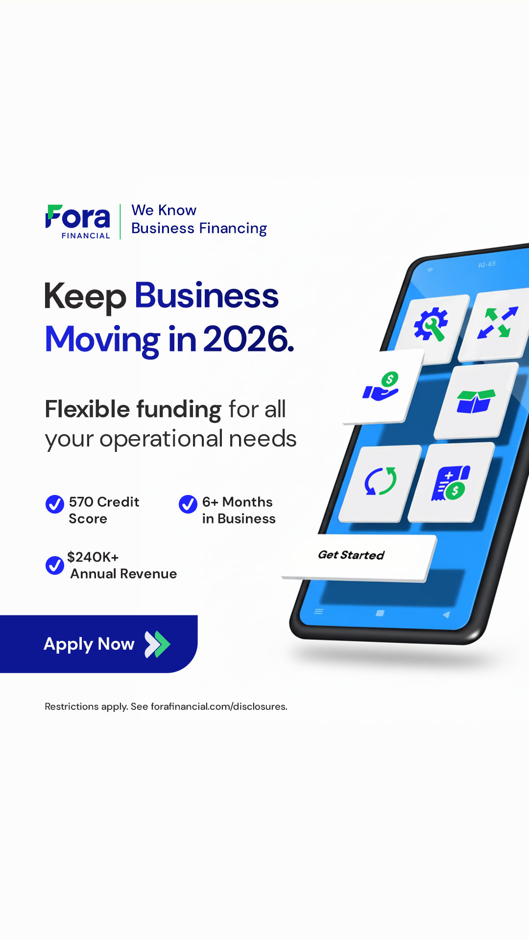 Fora Financial Facebook ad