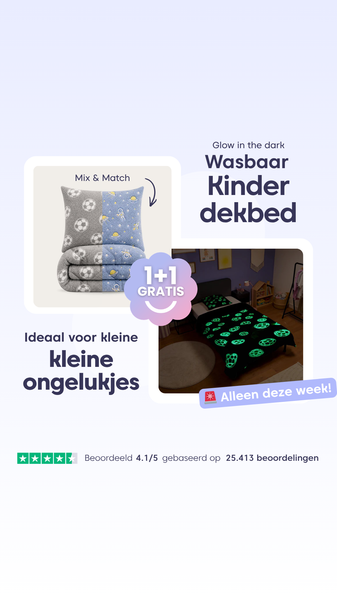 HappyBed Facebook ad