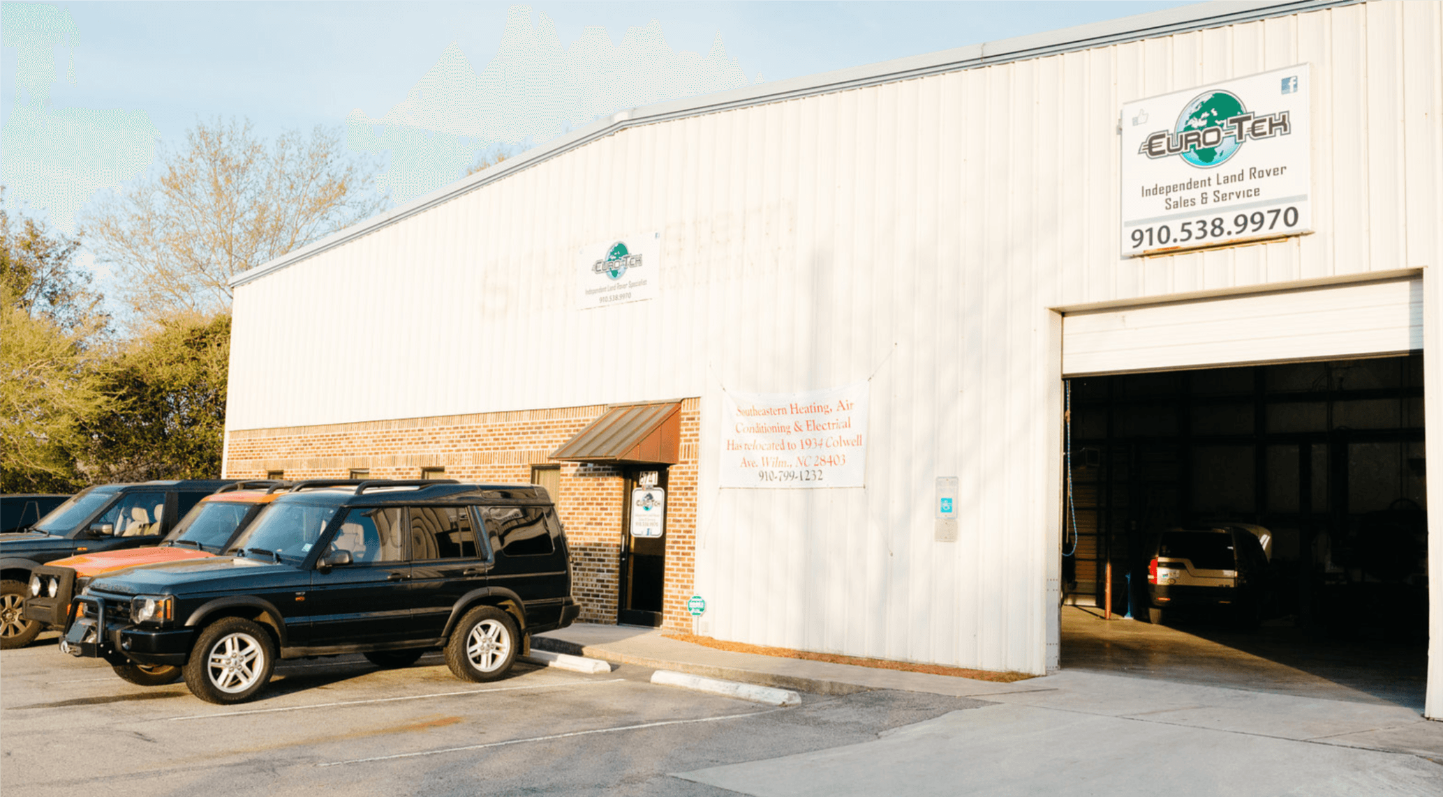 Euro-Tek- Wilmington's only Independent Land Rover/Jaguar service center. Facebook ad: Euro-TEK Land Rover Repair | Land Rover for Sale | Myrtle…