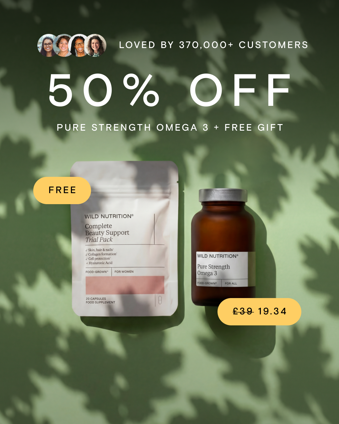 Wild Nutrition Facebook ad
