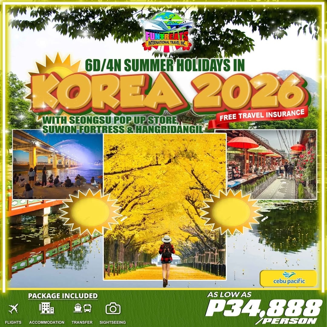 Funtreats Travel and Tours Facebook ad