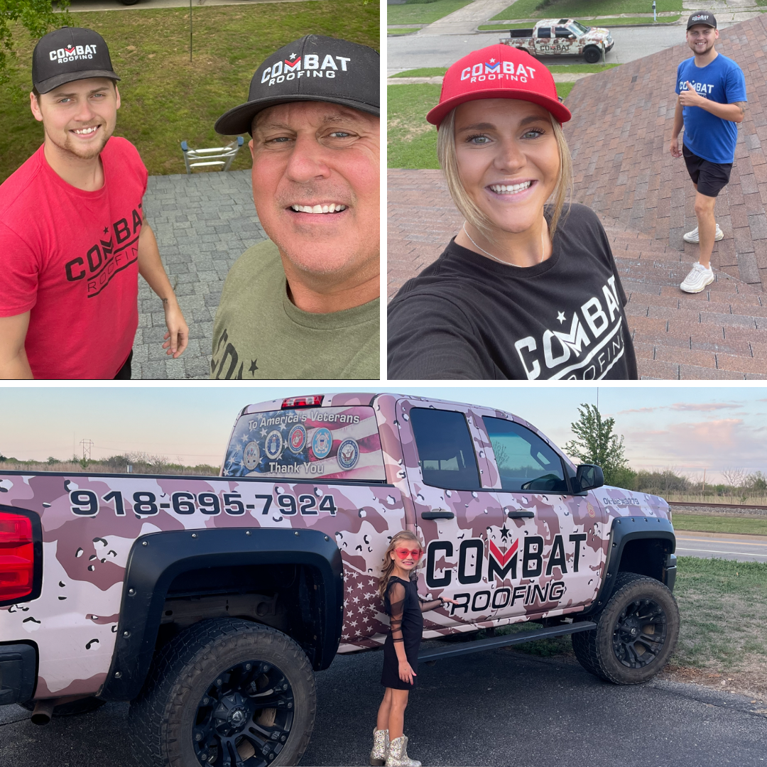 Combat Roofing Facebook ad