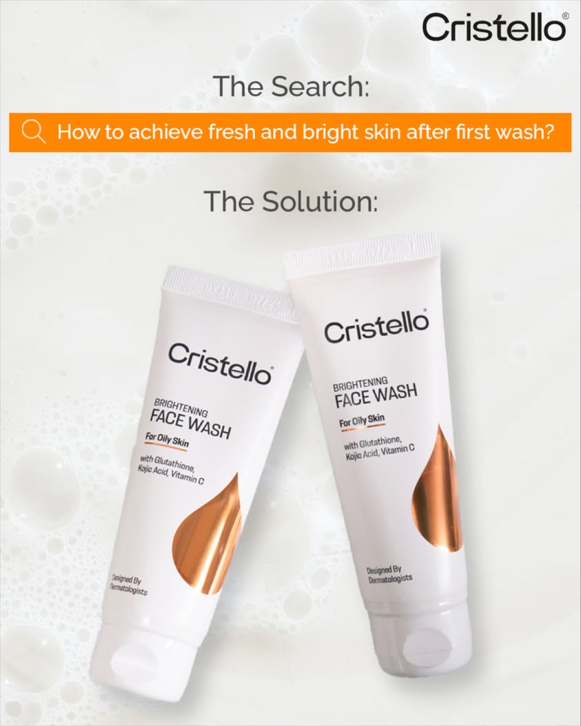 Cristello Facebook ad: Instant Brightness Starts Here