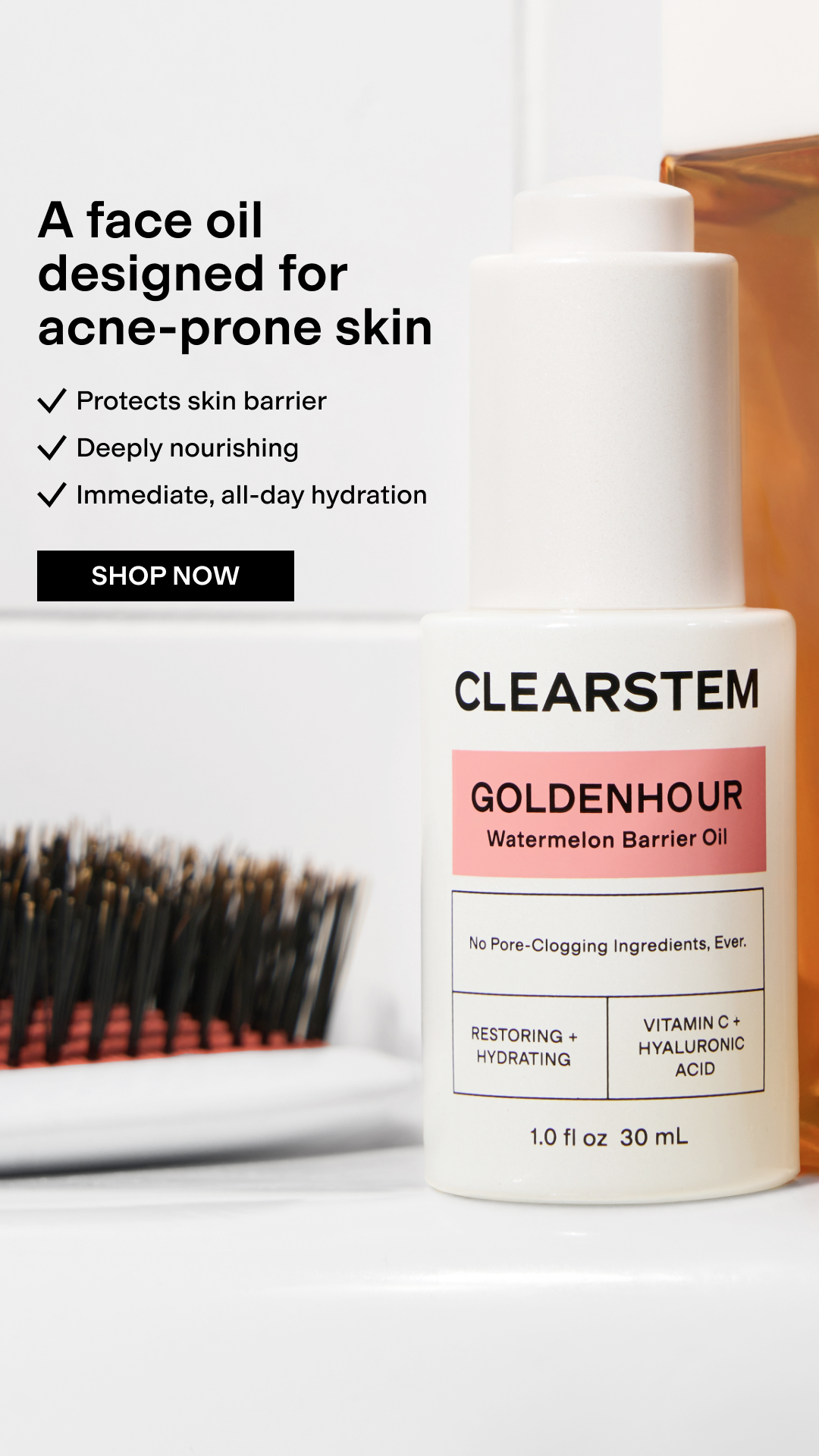 CLEARSTEM Skincare Facebook ad