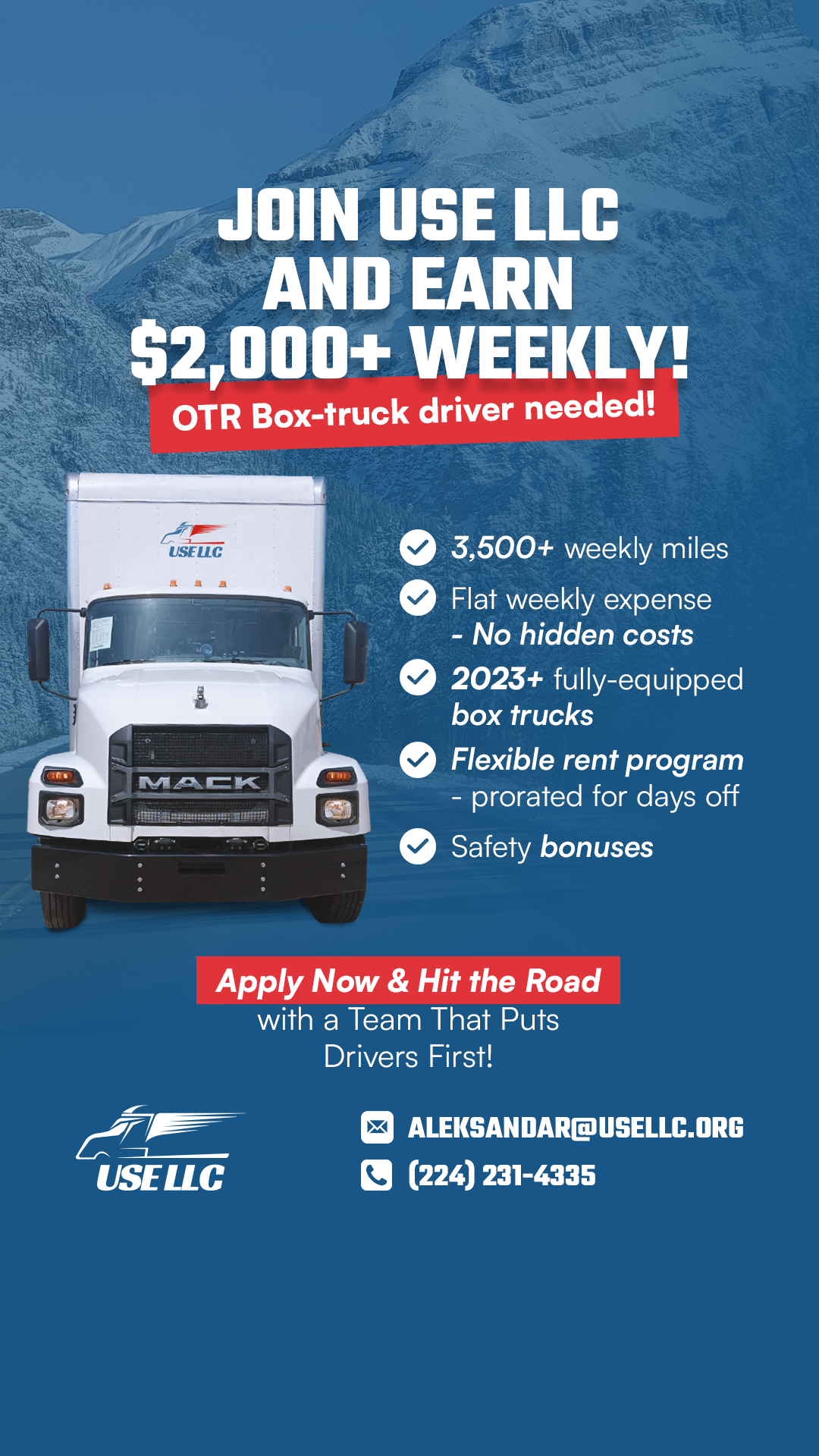 USE LLC Facebook ad from May 27, 2026