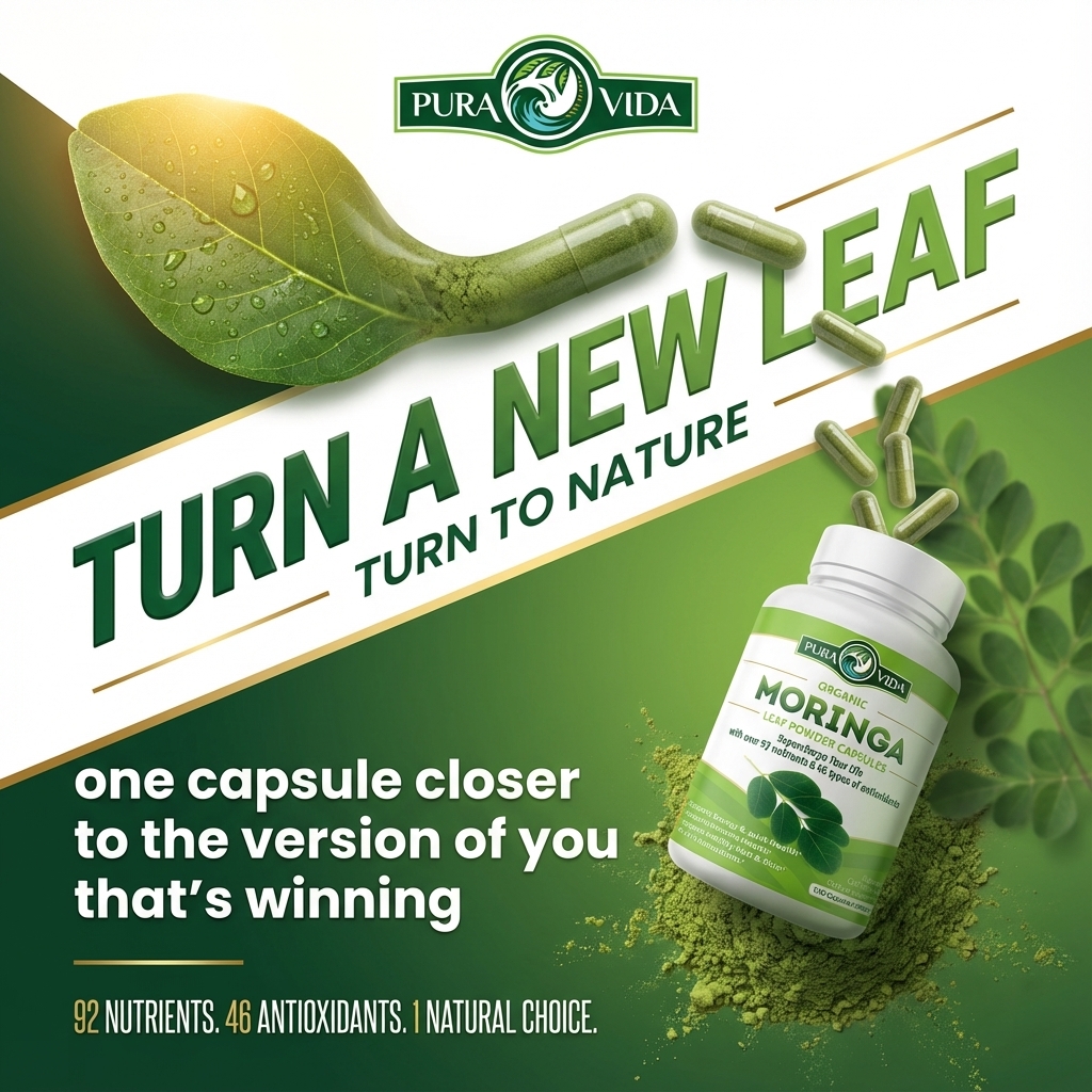 Pura Vida Moringa Facebook ad