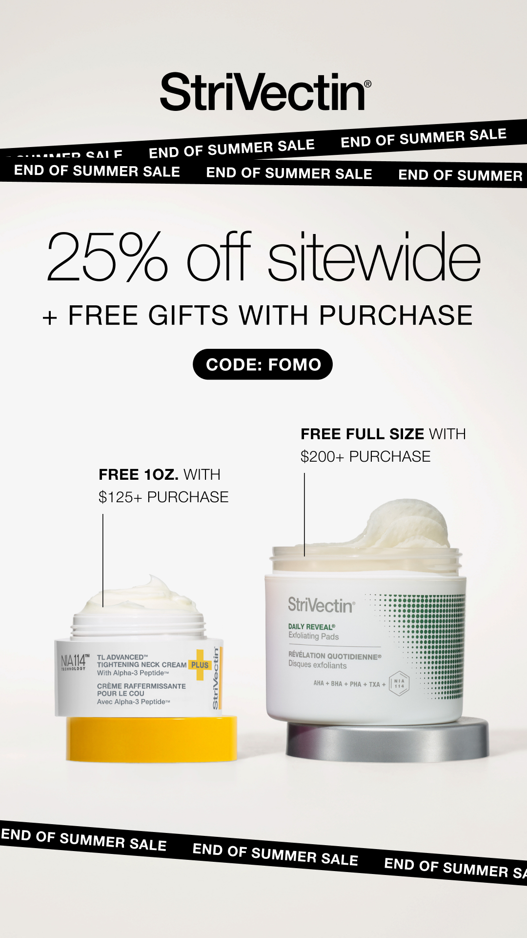 StriVectin Facebook ad