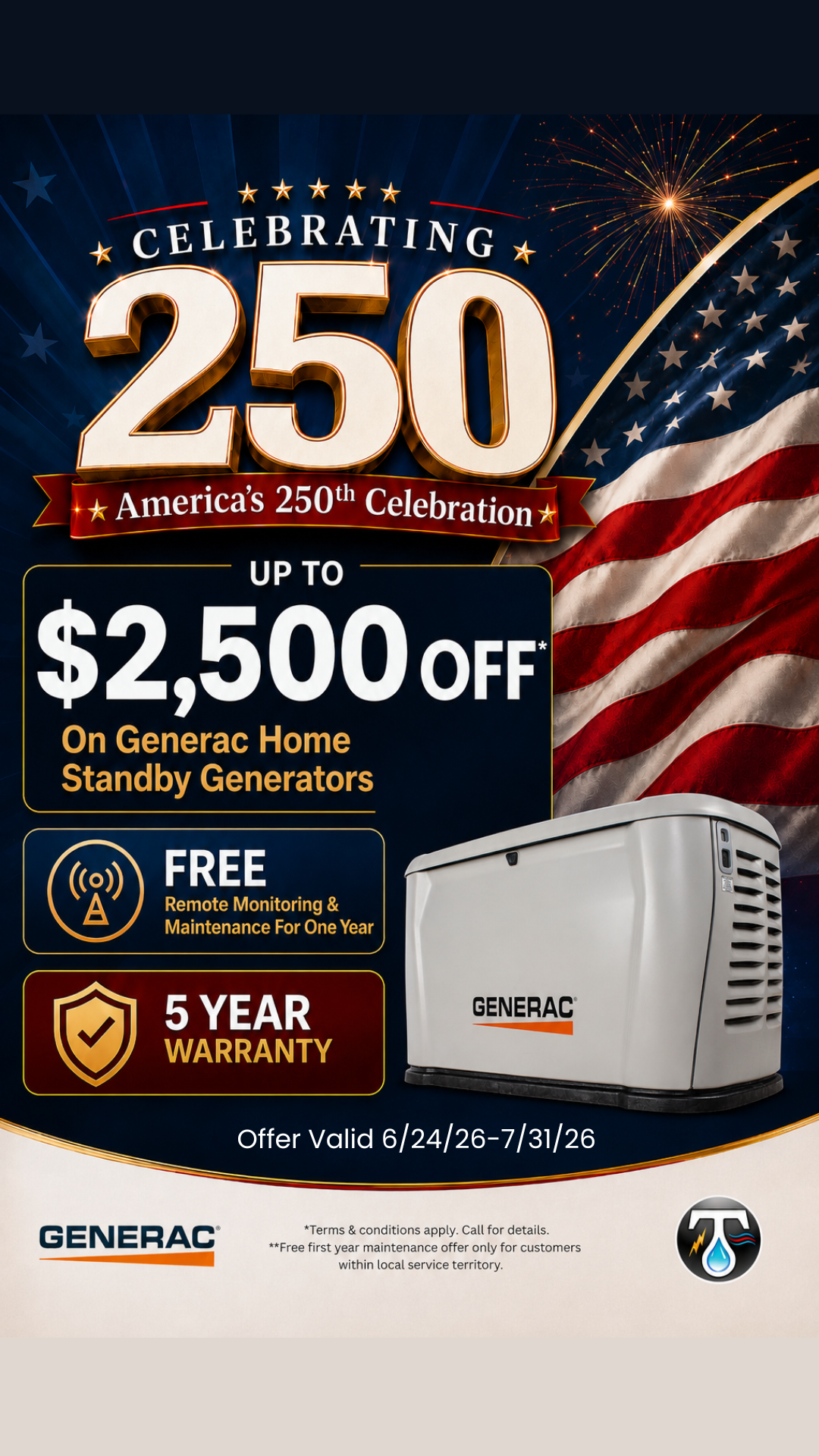 Tri-State Water Power and Air Facebook ad from Jun 26, 2026