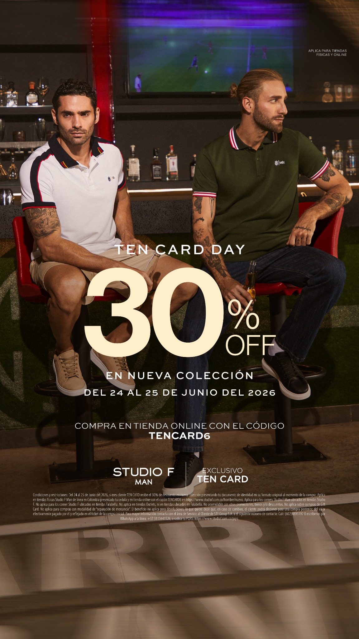 Studio F MAN Facebook ad