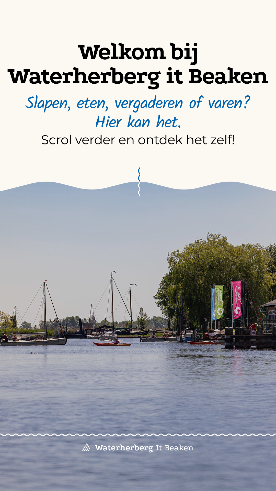 Waterherberg it Beaken Facebook ad from Oct 10, 2025