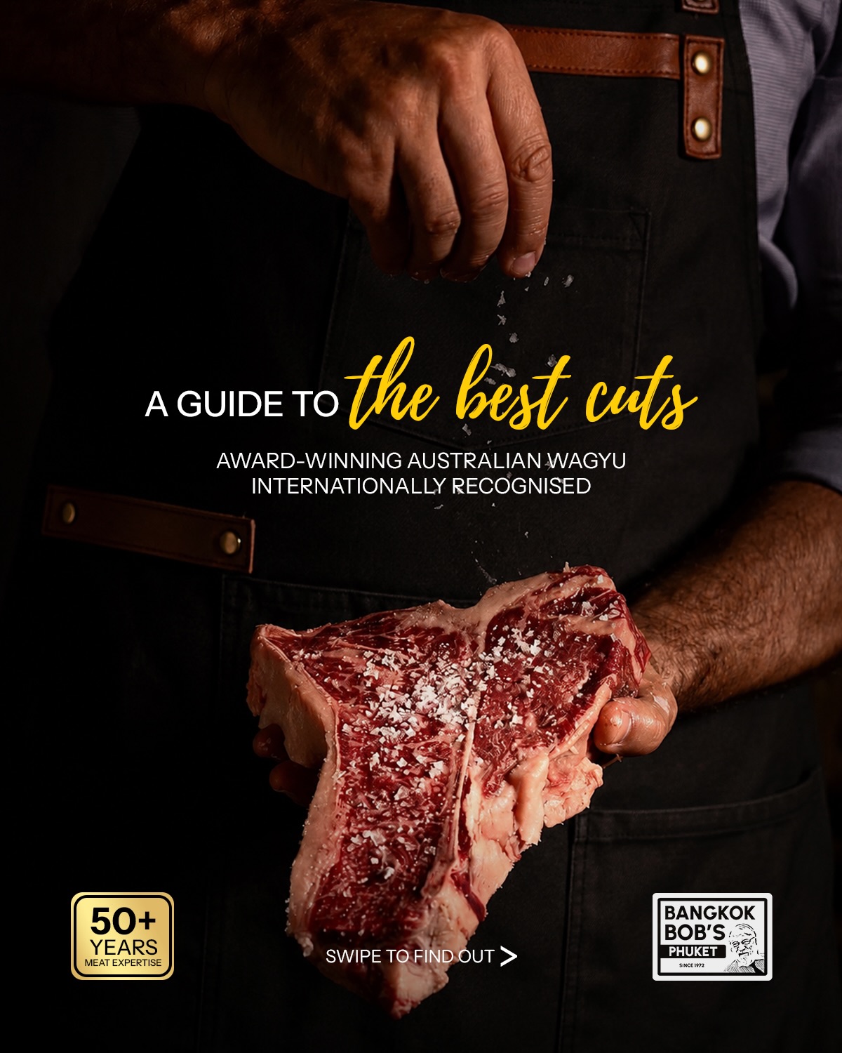 Bangkok Bob's Facebook ad: From Australian classics to award-winning Wagyu, here’s…