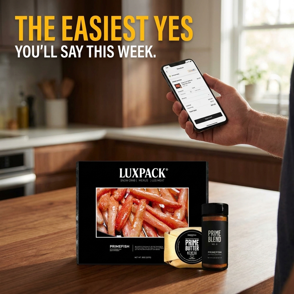 PrimeFish Seafood Co. Facebook ad