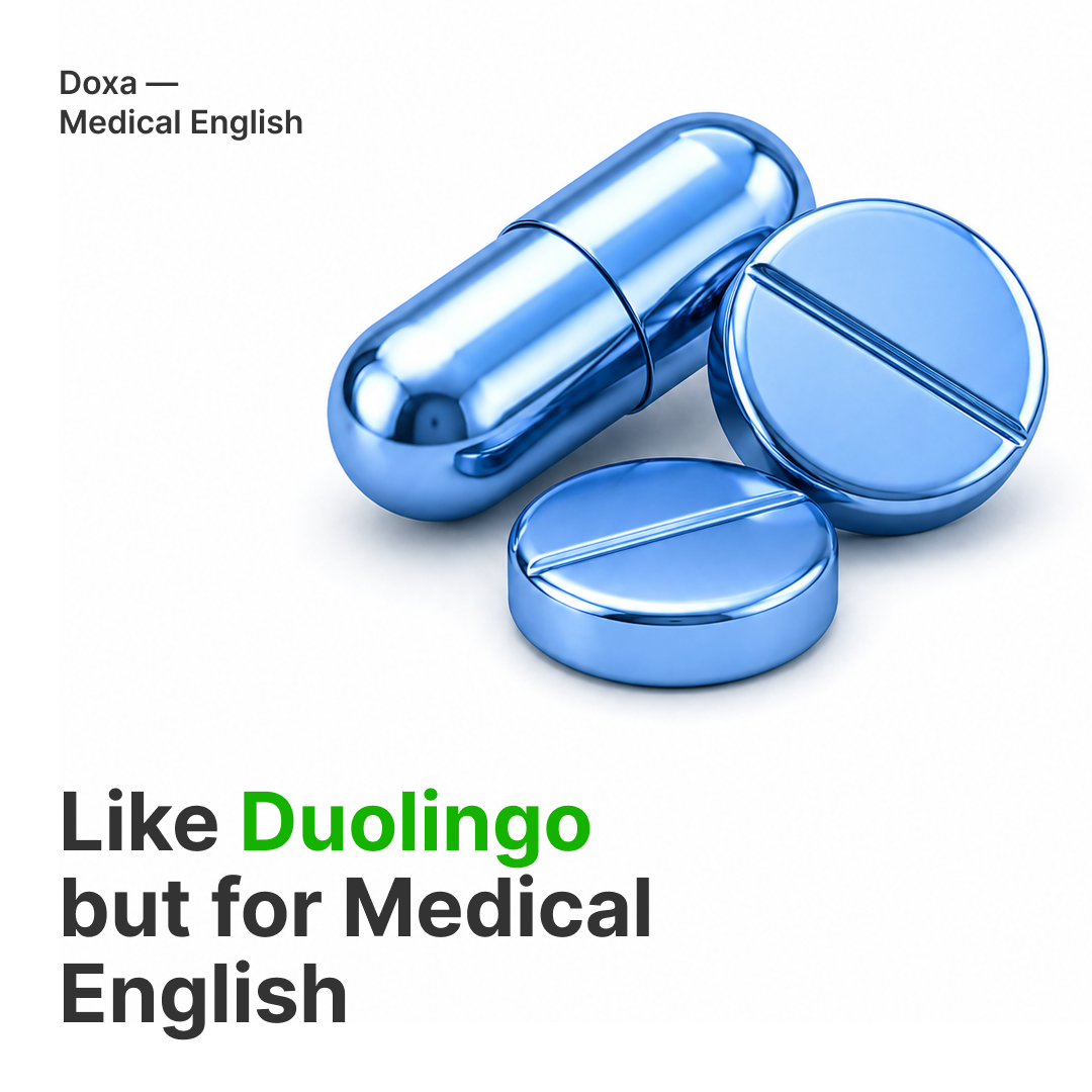 Medical English for Doctors & Nurses - Doxa Facebook ad from Jul 1, 2026