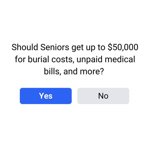 Senior Benefit Programs Facebook ad