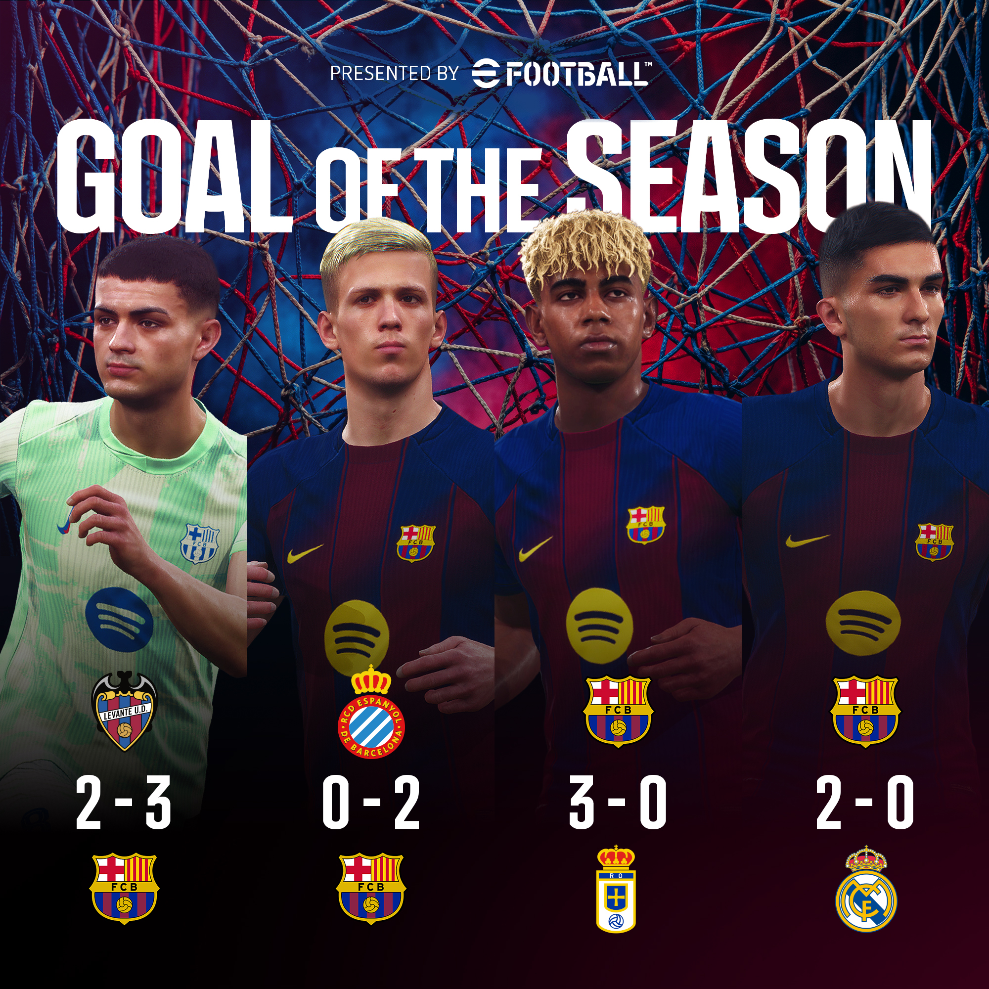 FC Barcelona Facebook ad