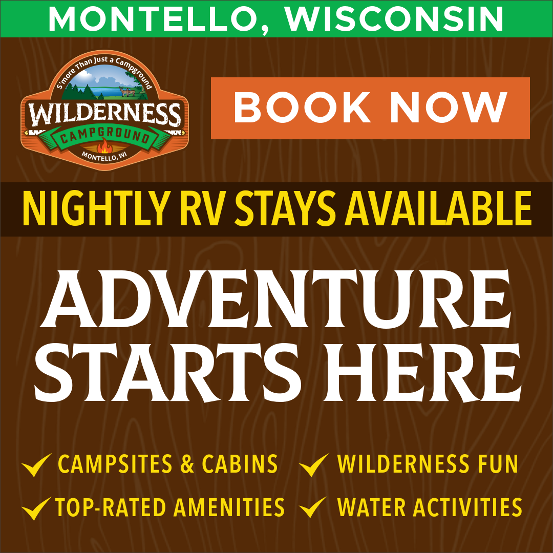 Wilderness Campground, Montello, WI Facebook ad: Escape to Nature & Family Fun!