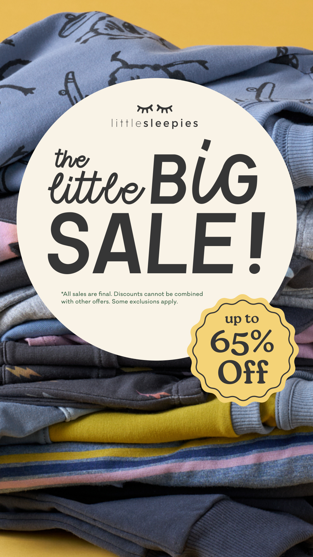 Little Sleepies Facebook ad