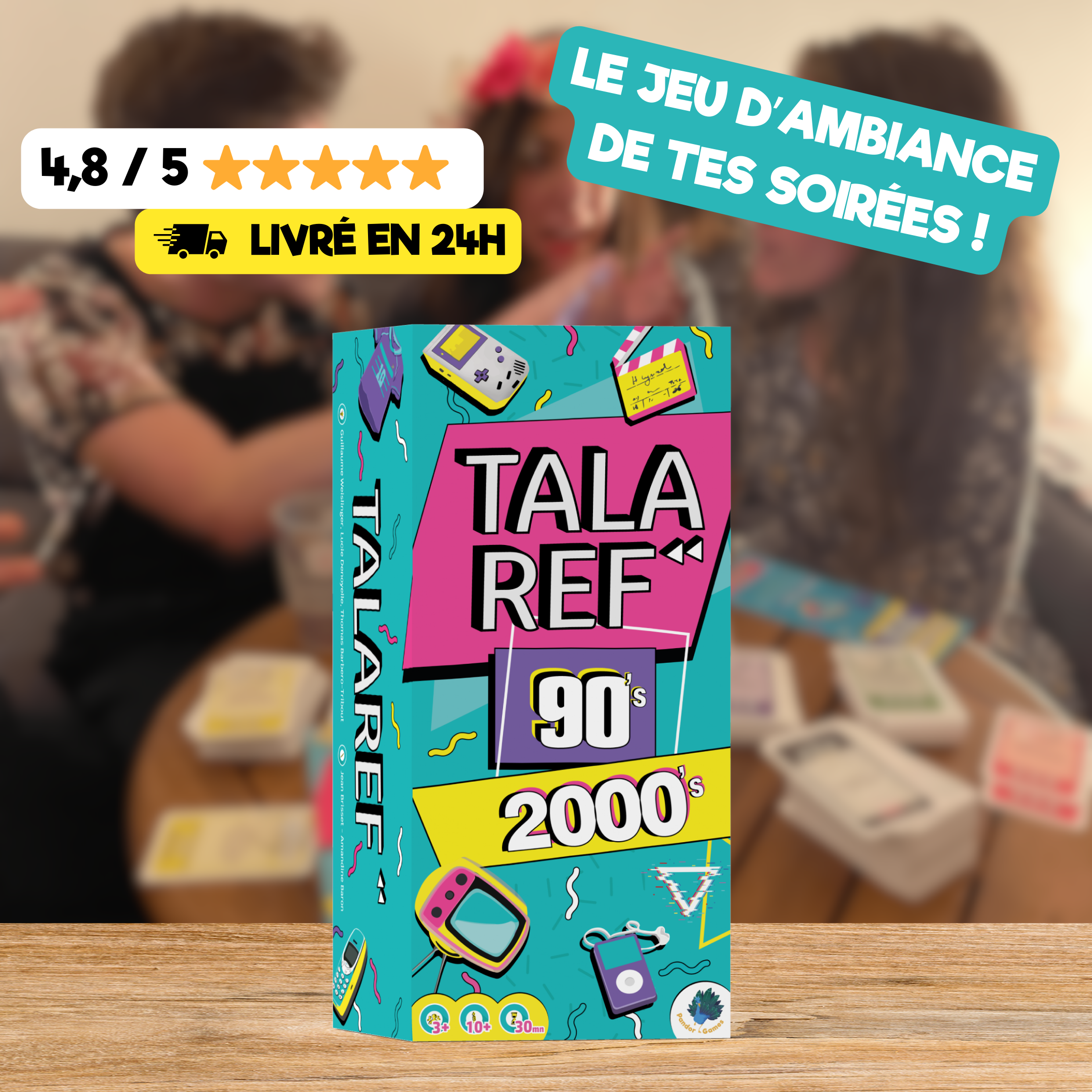 Pandor Games Facebook ad: Ton prochain jeu -->