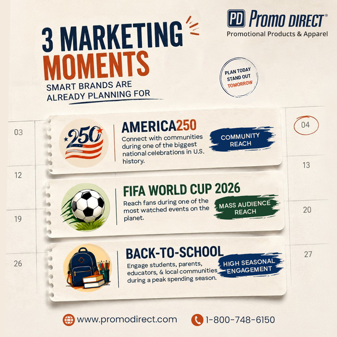 Promo Direct Facebook ad: Smart brands plan ahead.