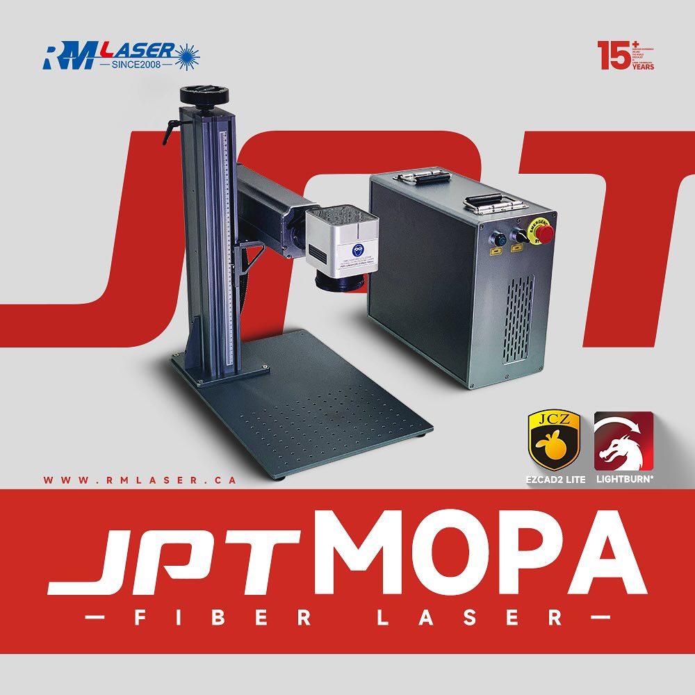 RM Laser Canada Facebook ad: Looking for a MOPA fiber laser?
