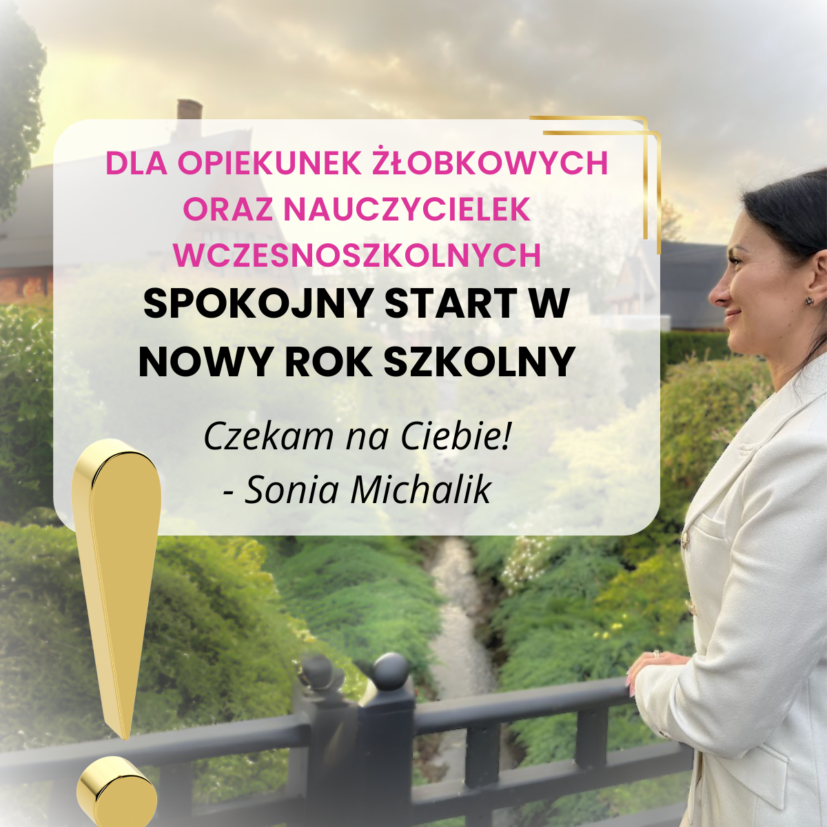 Sonia Michalik psycholog dziecięca Facebook ad