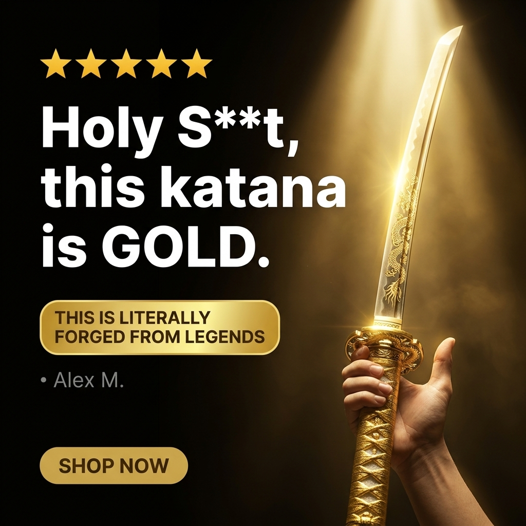 Katana US Facebook ad