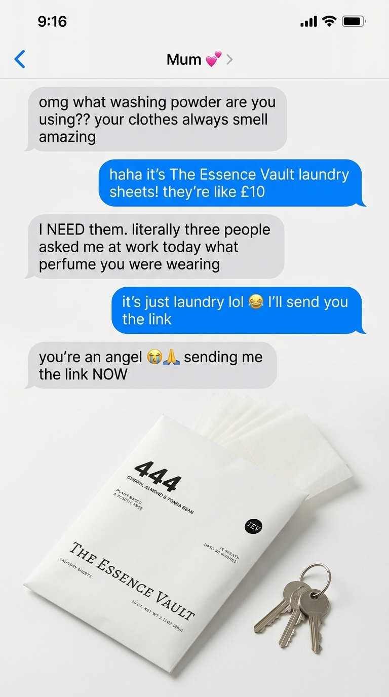The Essence Vault Facebook ad