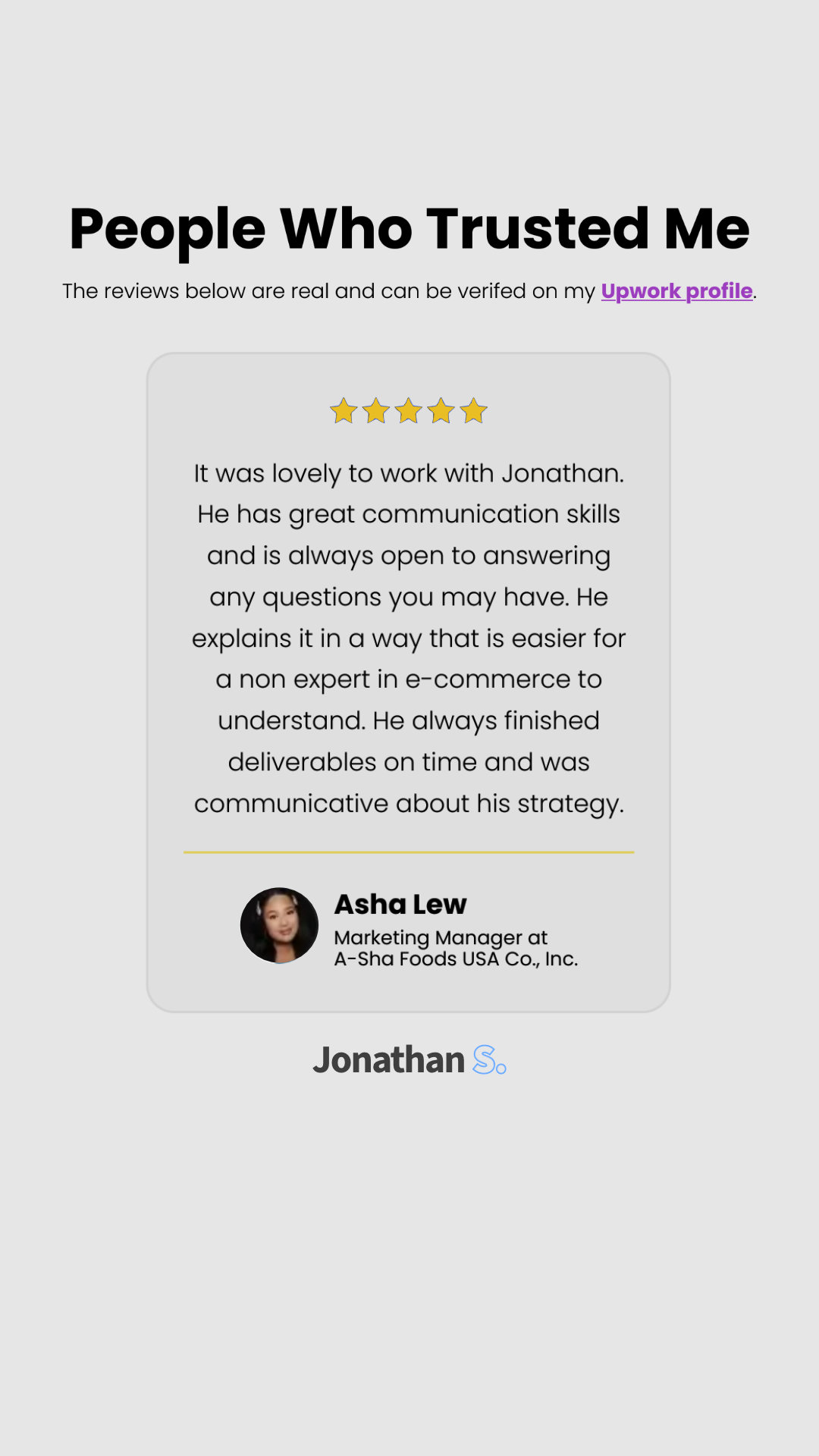 Jon the Freelancer - Meta Ads Expert Facebook ad