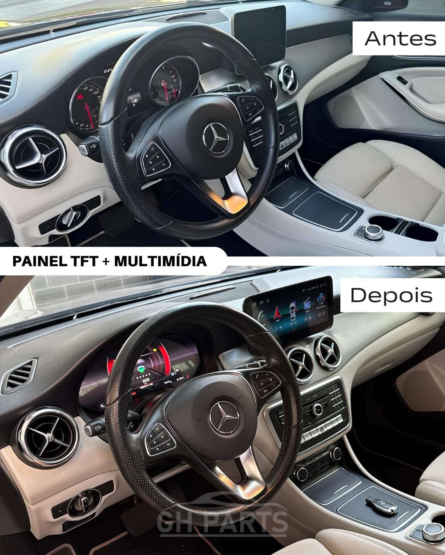 ghpartss Facebook ad: Arrasta pro lado e confere esse Antes X…