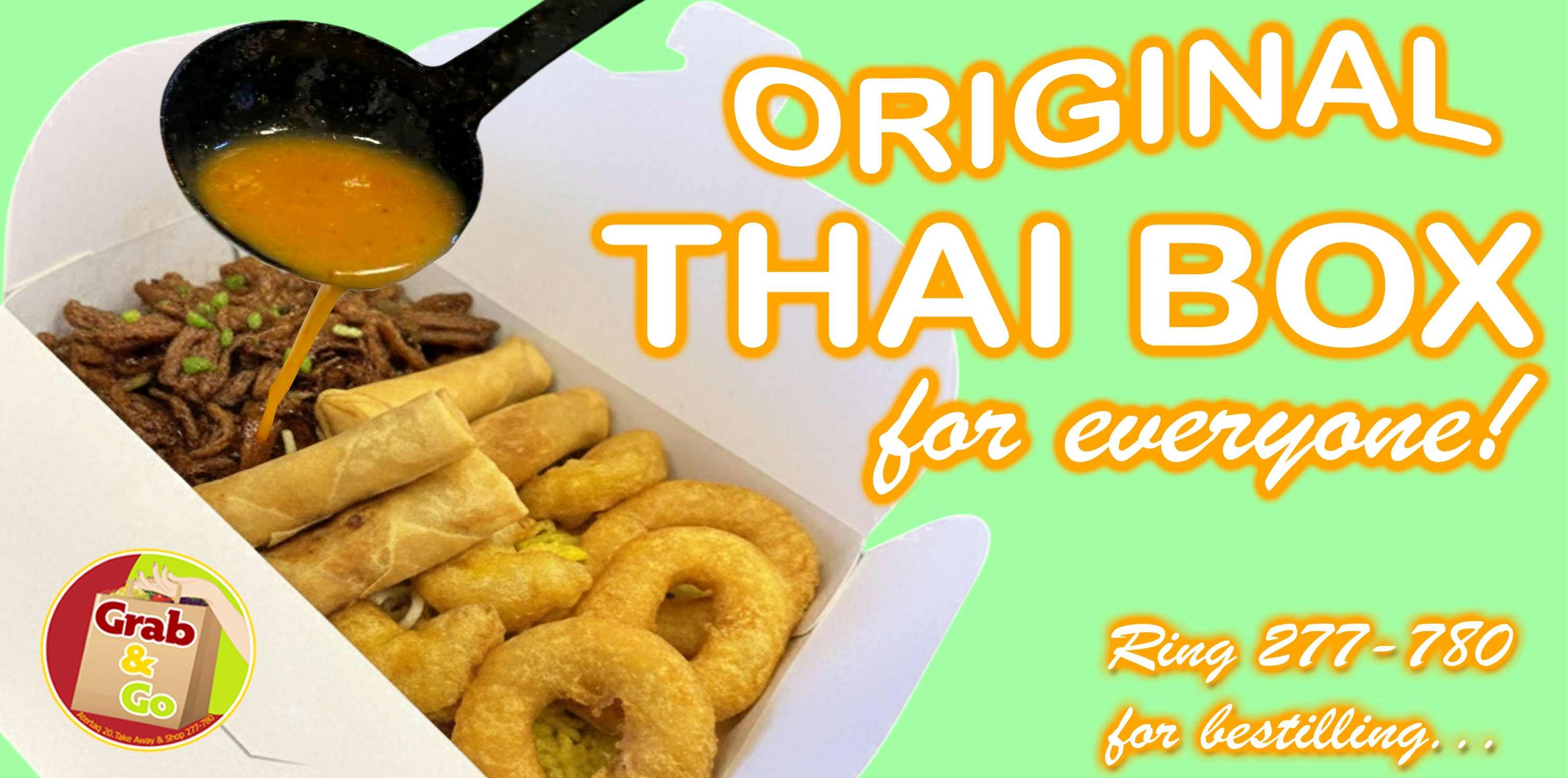 BUBBLE TEA HOUSE NUUK Facebook ad: THAI BOX IS REAL!