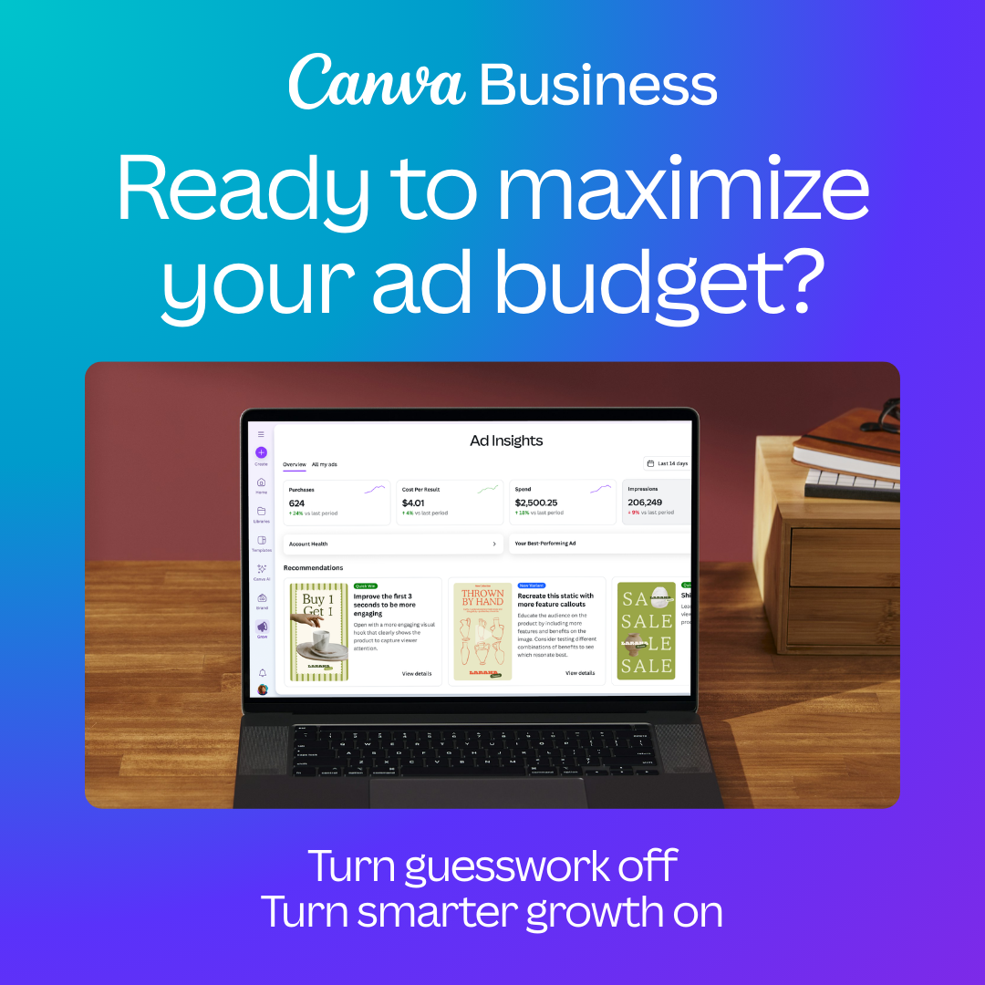 Canva Facebook ad