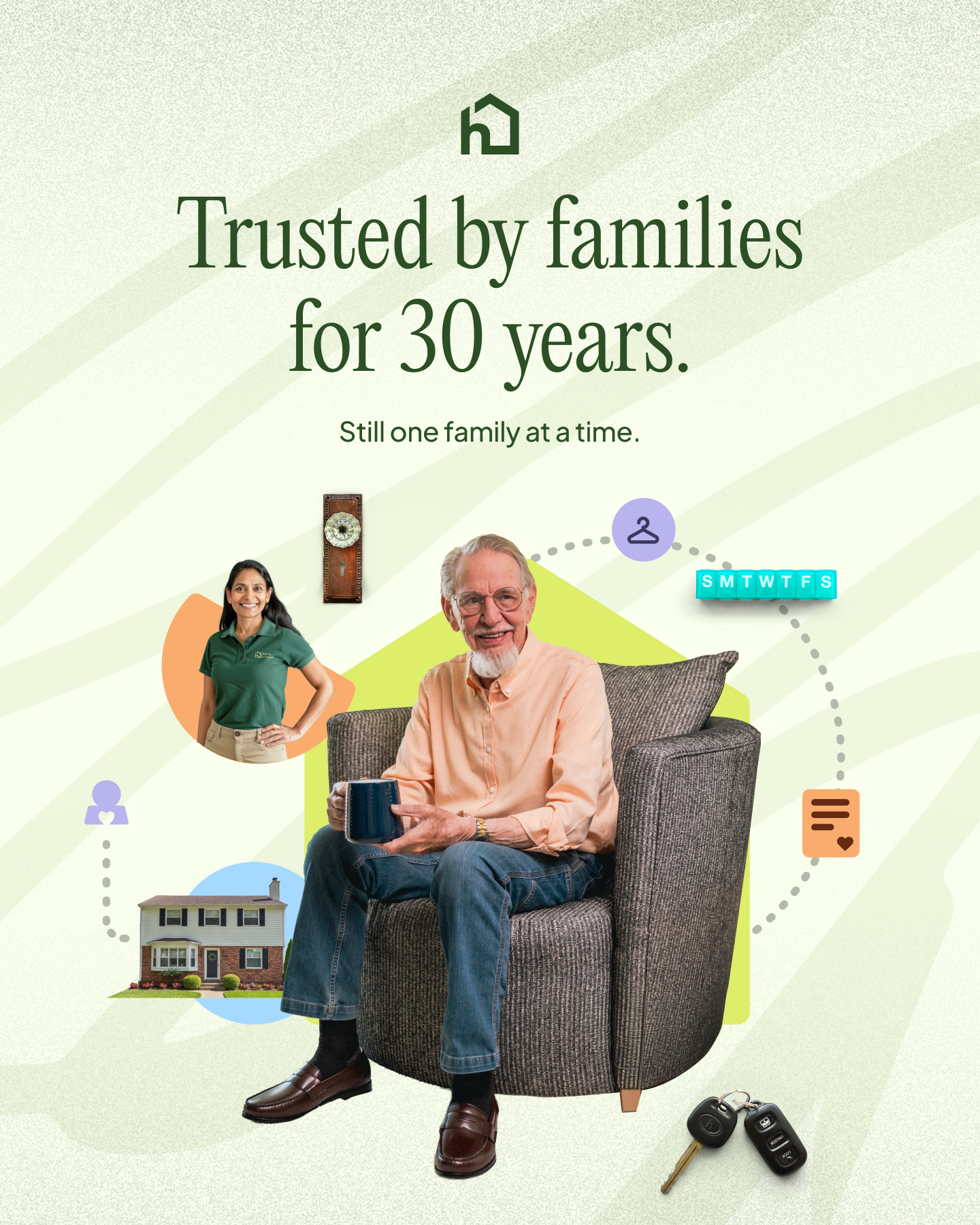 Home Instead Facebook ad: In-home Senior Care