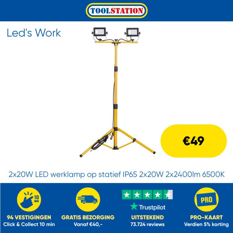 Toolstation NL Facebook ad