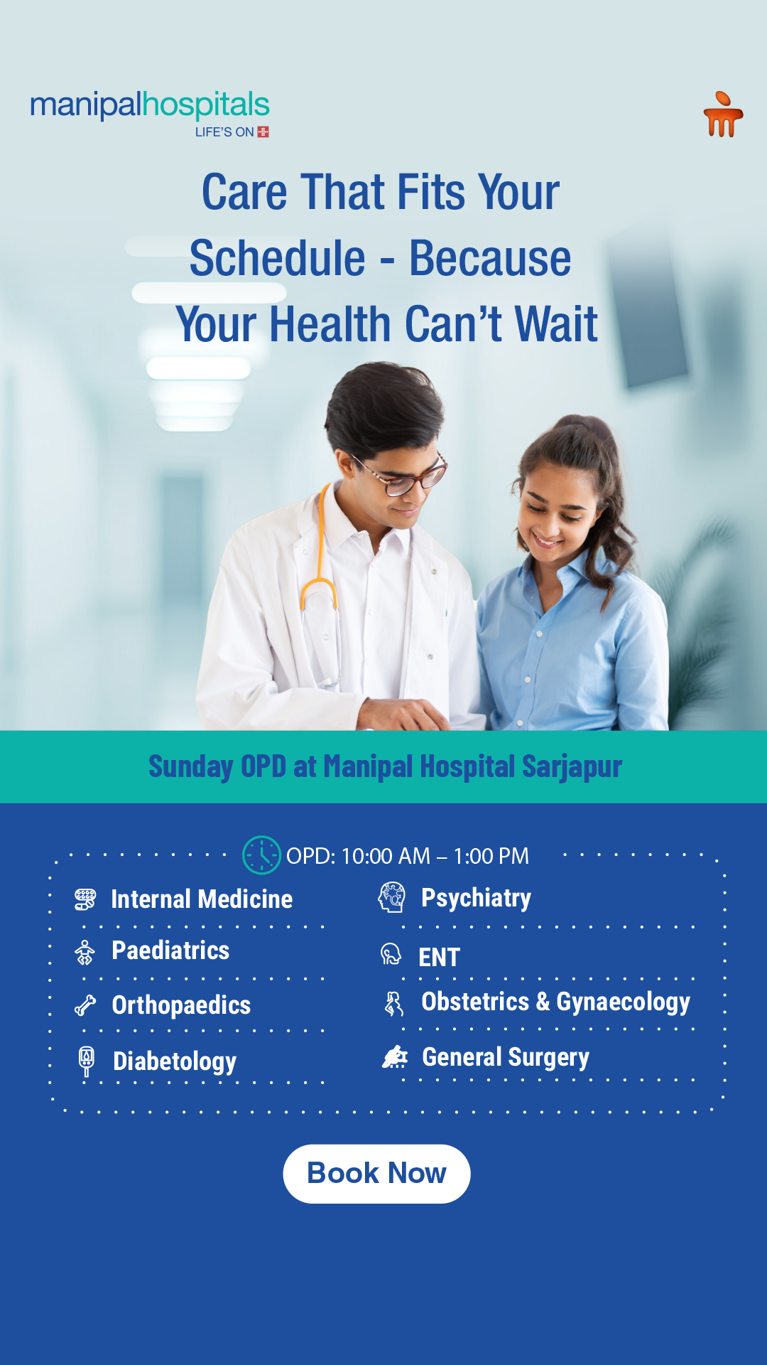 Manipal Hospitals Facebook ad