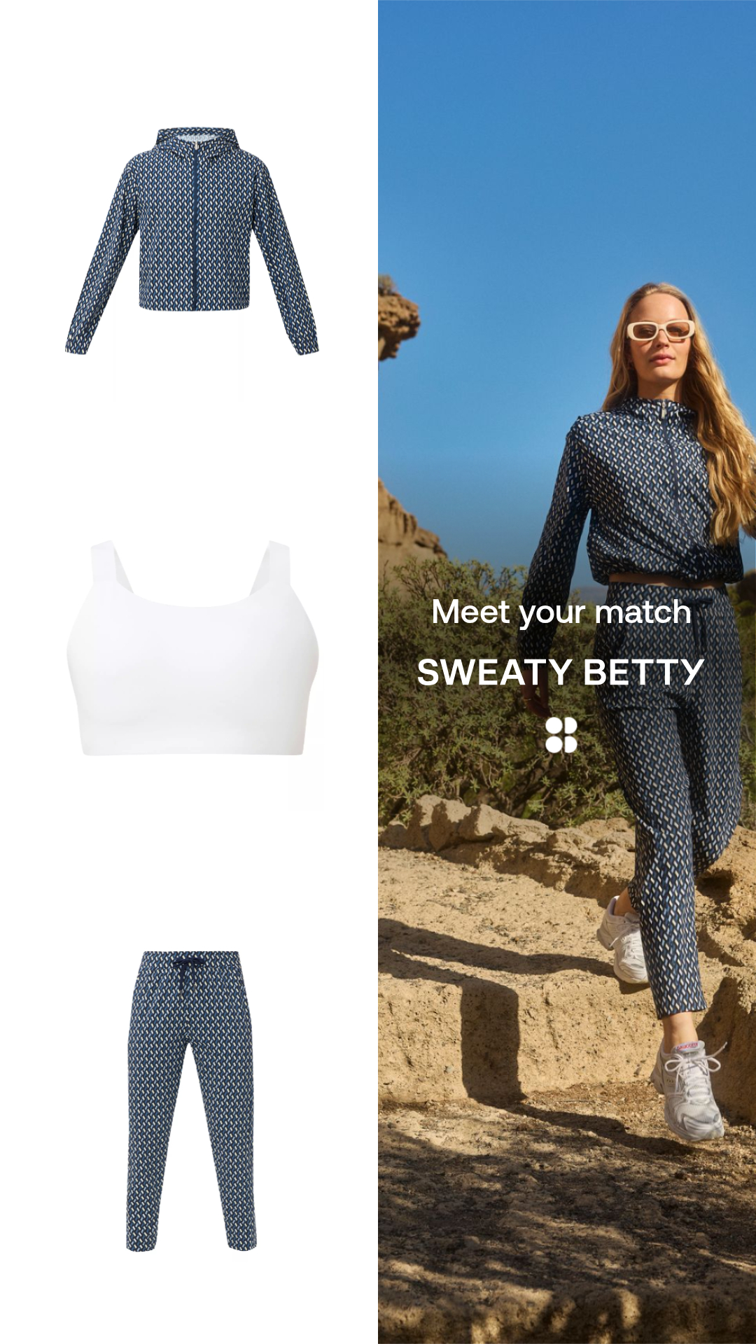 Sweaty Betty Facebook ad