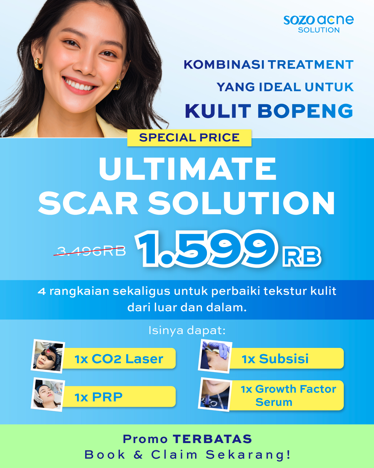 Sozo Acne Facebook ad