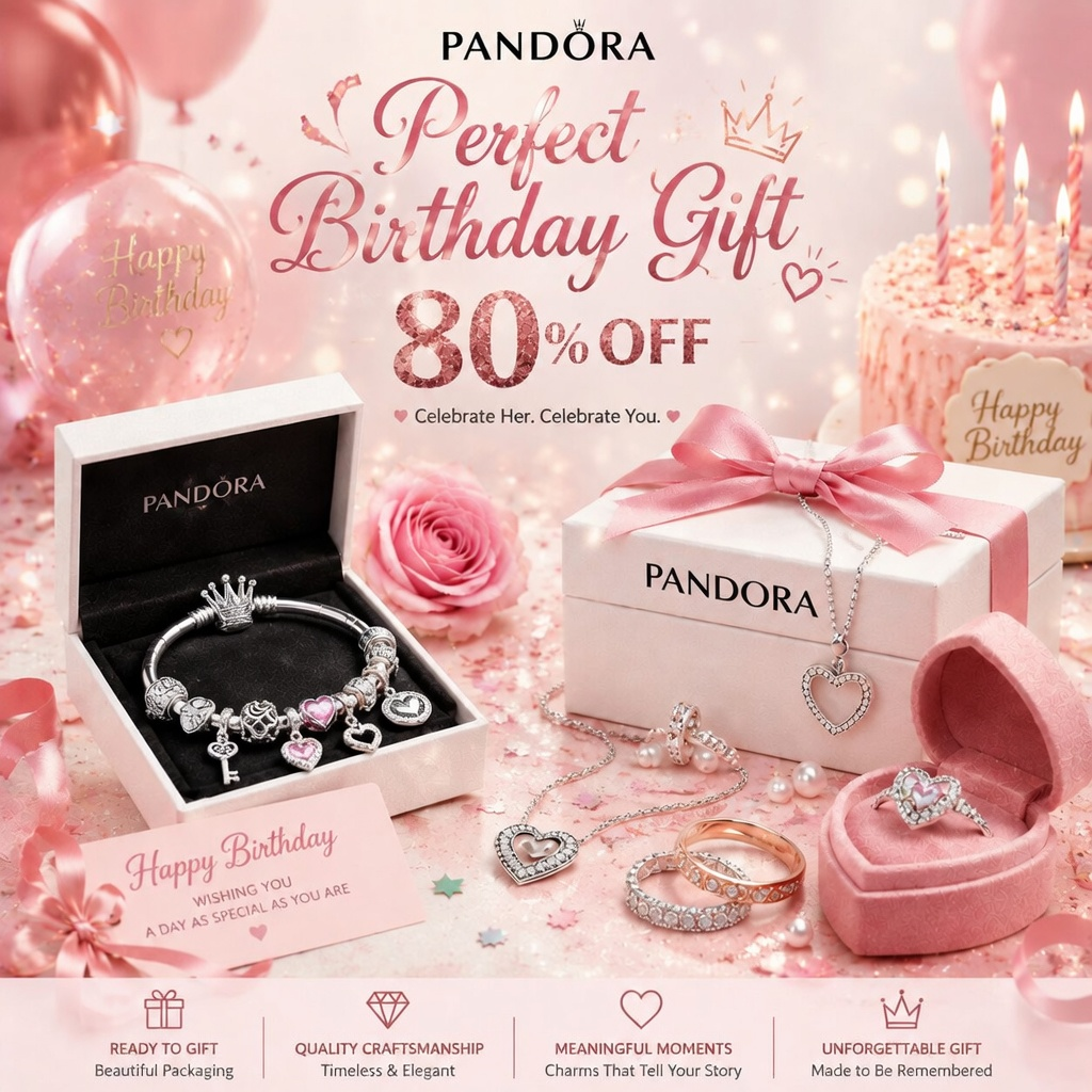 Pandσra Online Shop Facebook ad from May 11, 2026