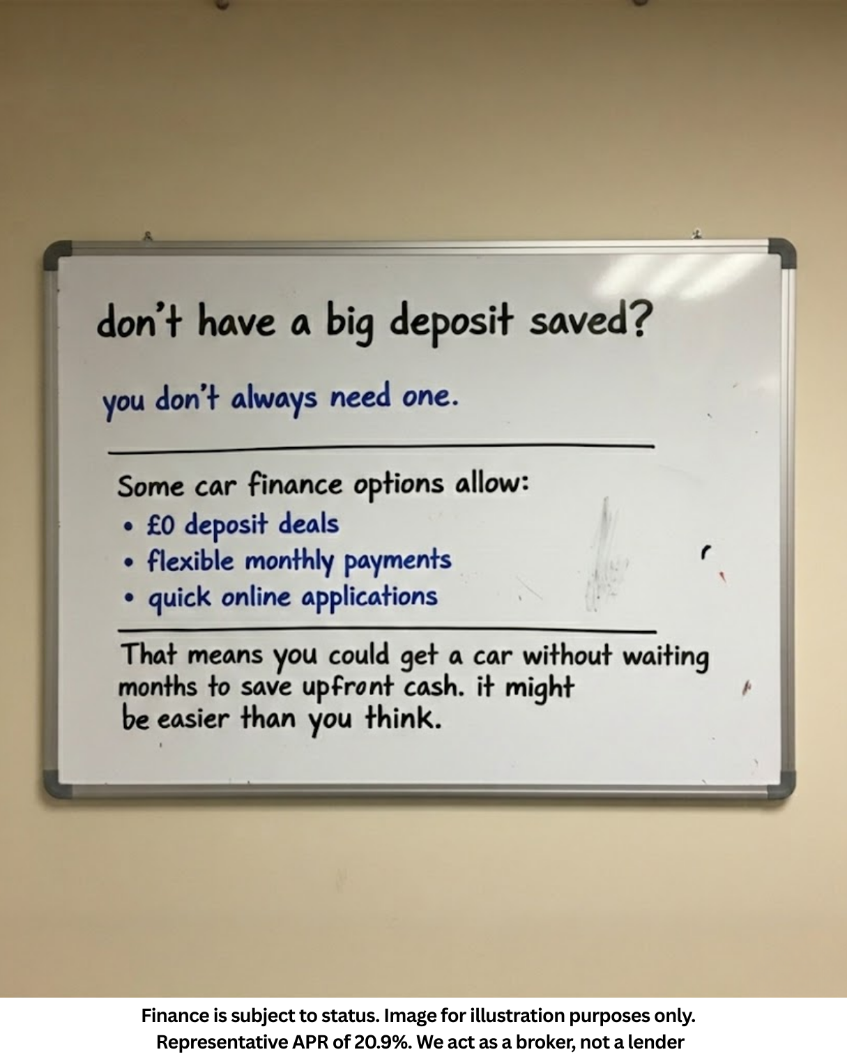 Easy carloans Facebook ad