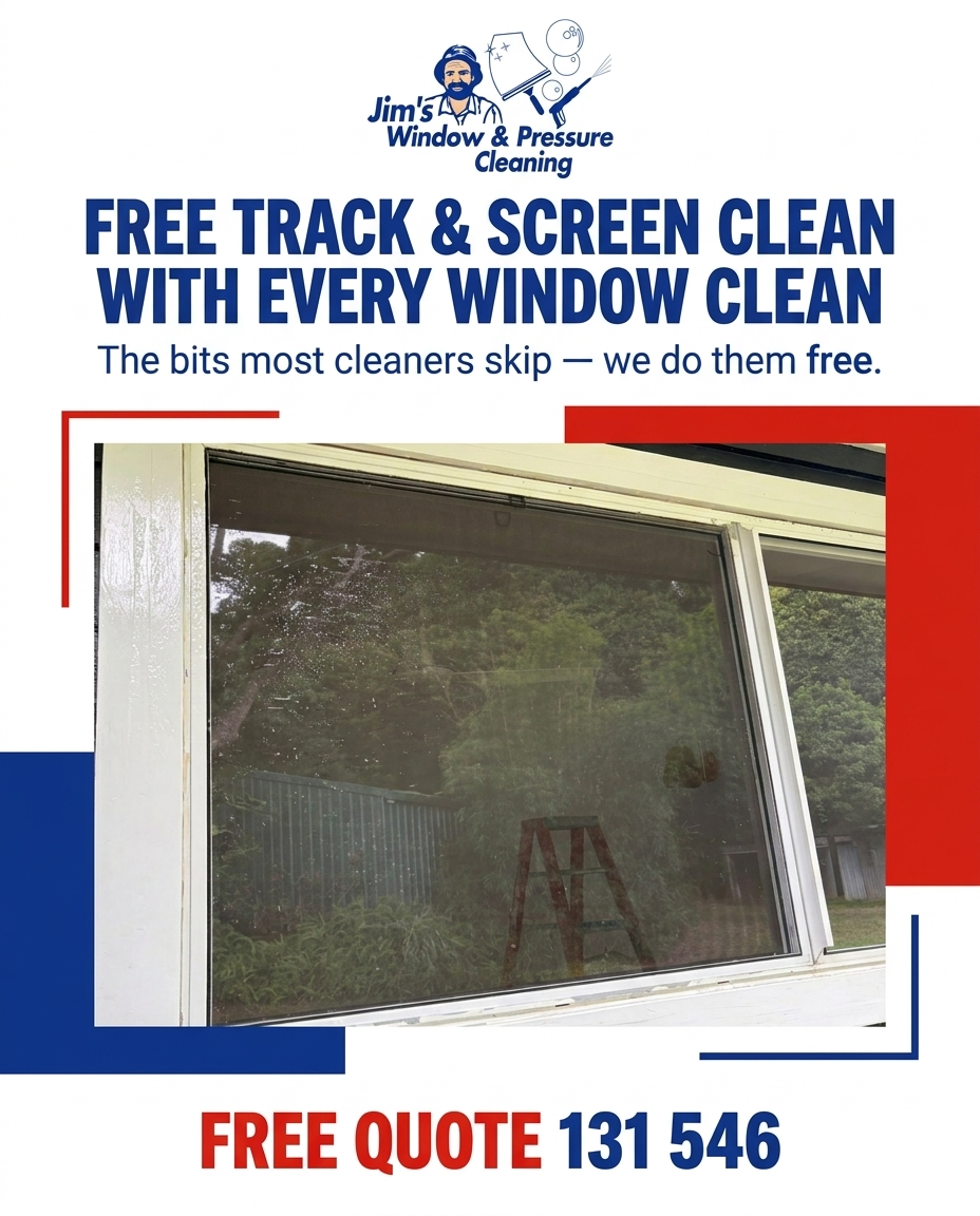 Jim's Window and Pressure Cleaning QLD Facebook ad