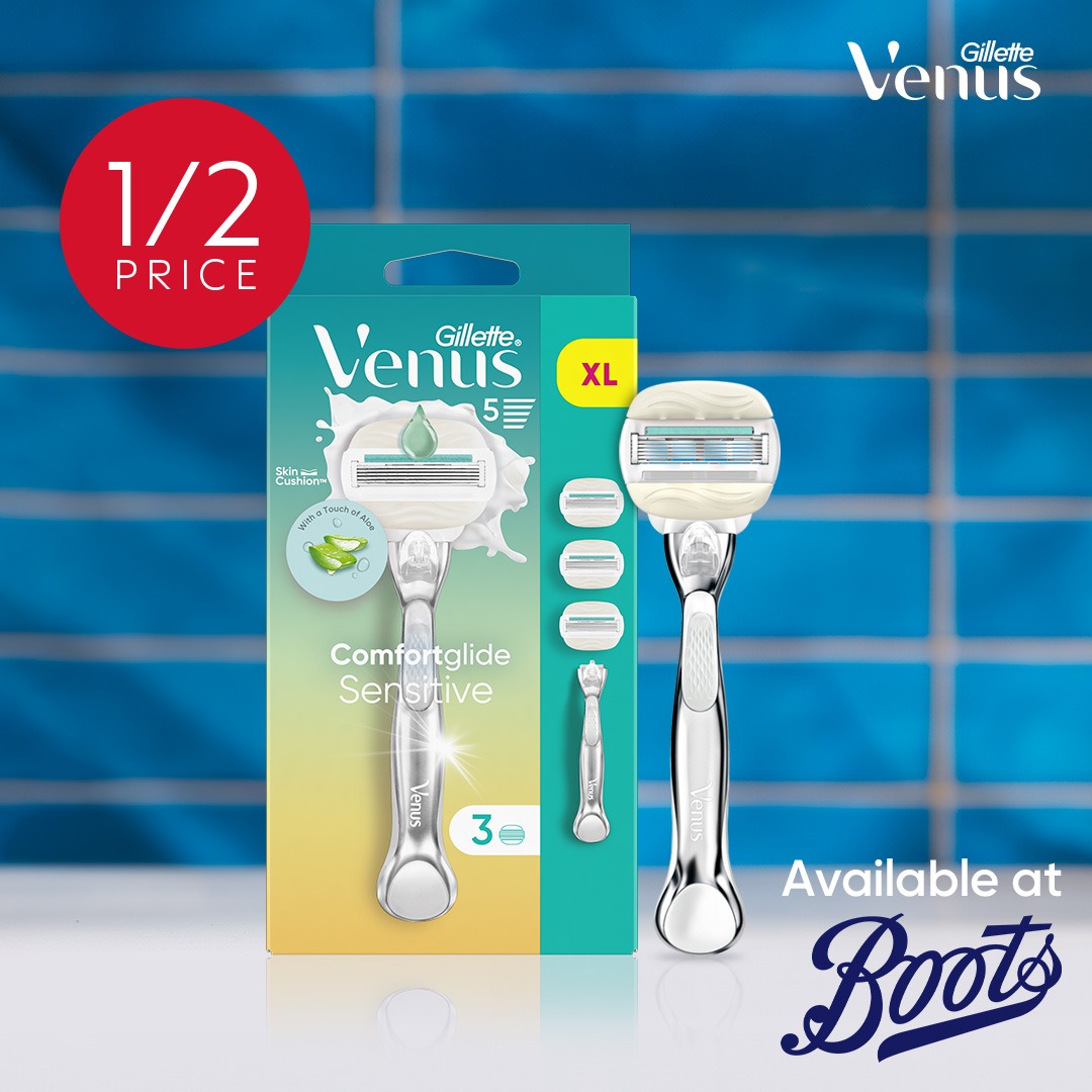Gillette Venus UK Facebook ad