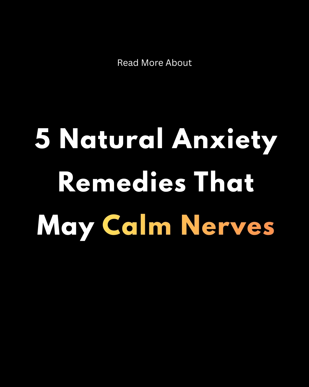 MindMingle Facebook ad: Learn more natural anxiety remedies are described in guides