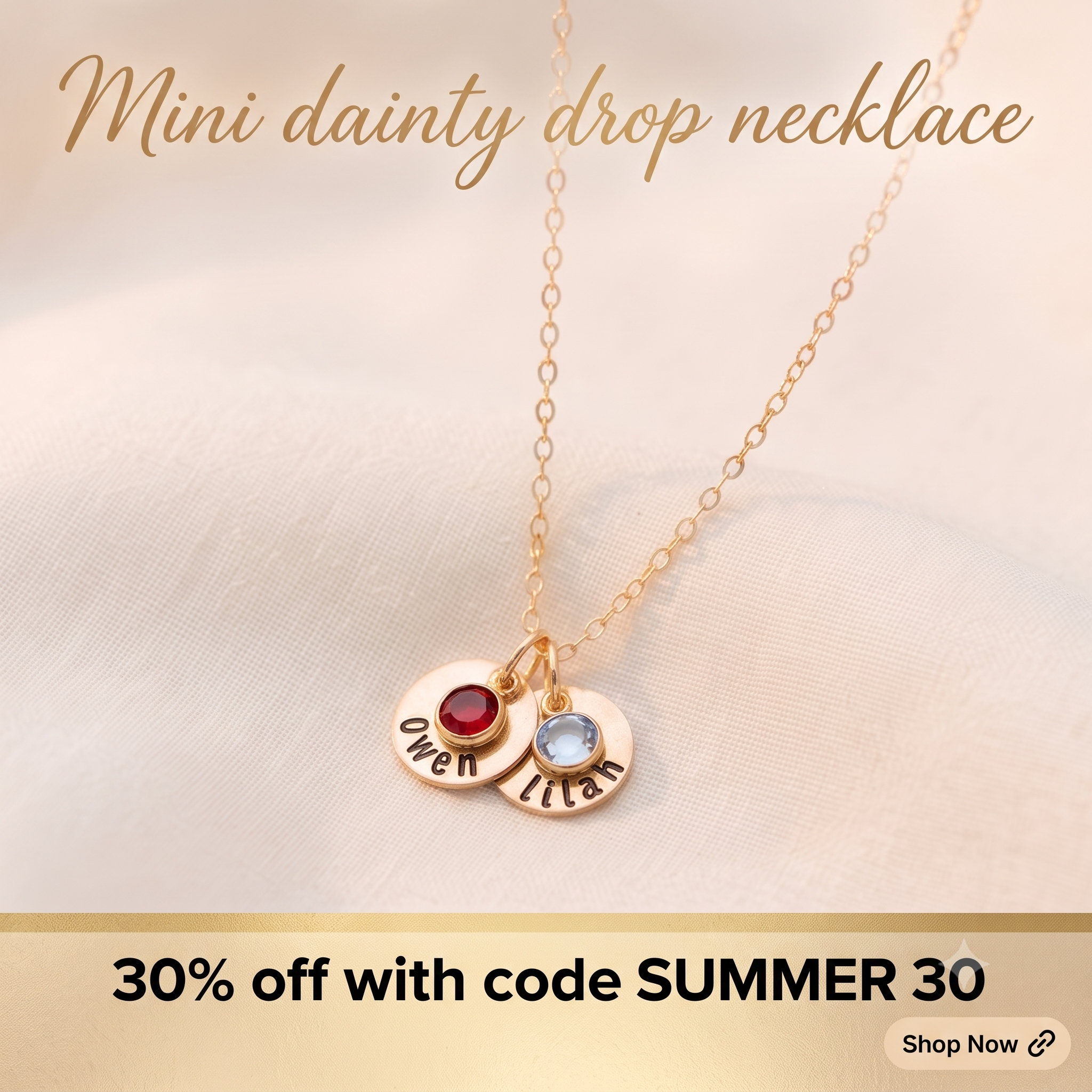 The Vintage Pearl Facebook ad