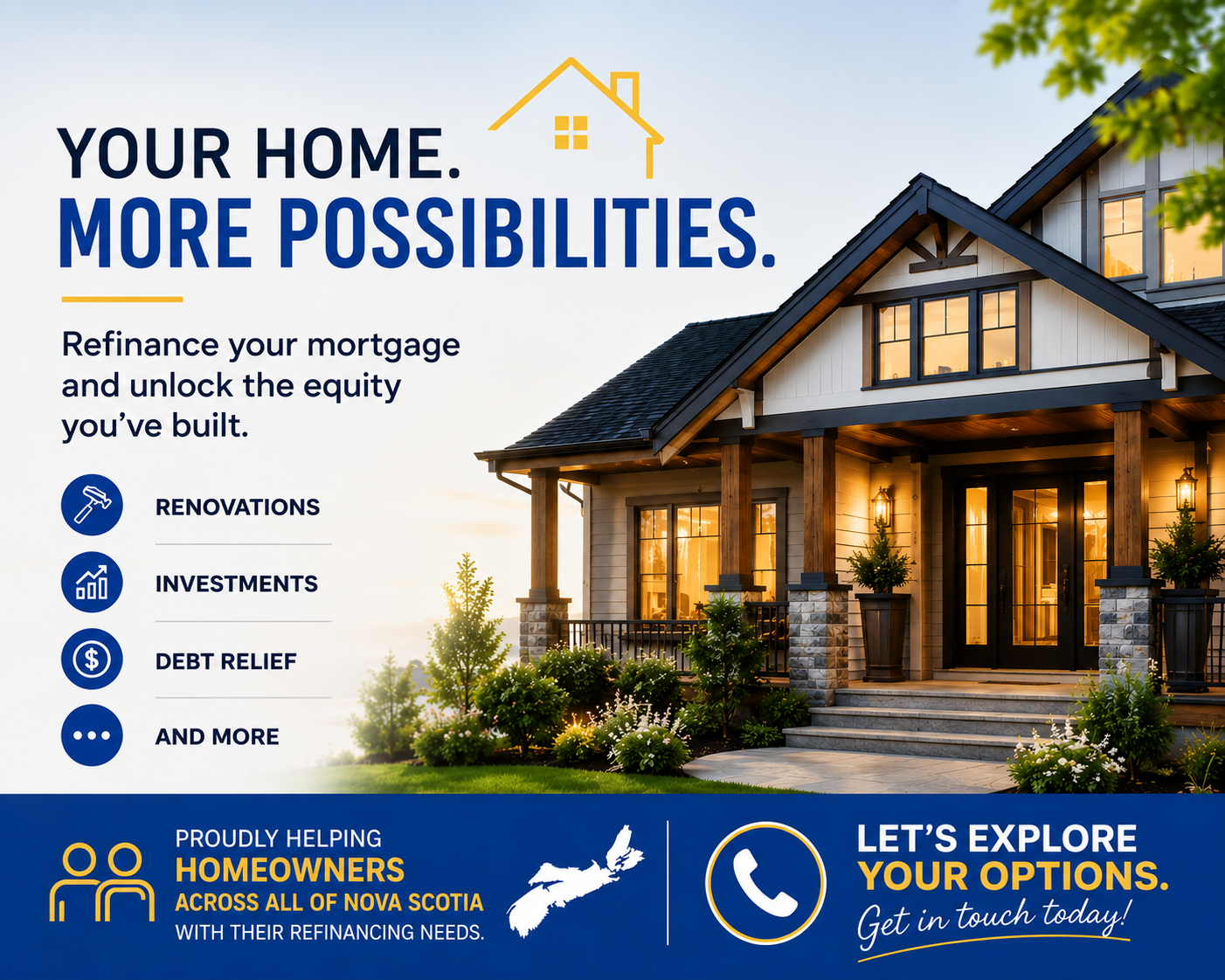 Denis Roberts - Dominion Lending Centres Facebook ad