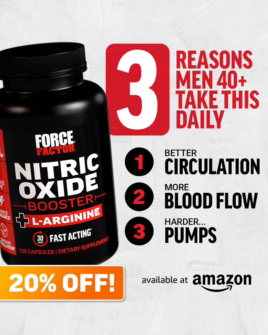 Force Factor Facebook ad