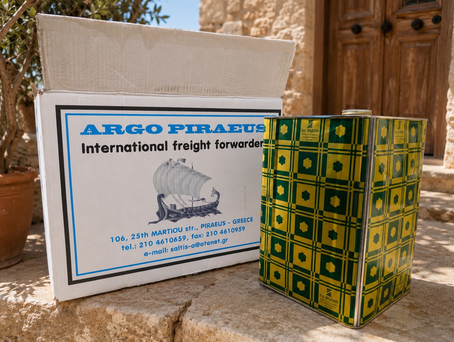 Panagis Voutsinas Facebook ad: Single-Origin Greek Extra Virgin Olive Oil, Late Harvest…